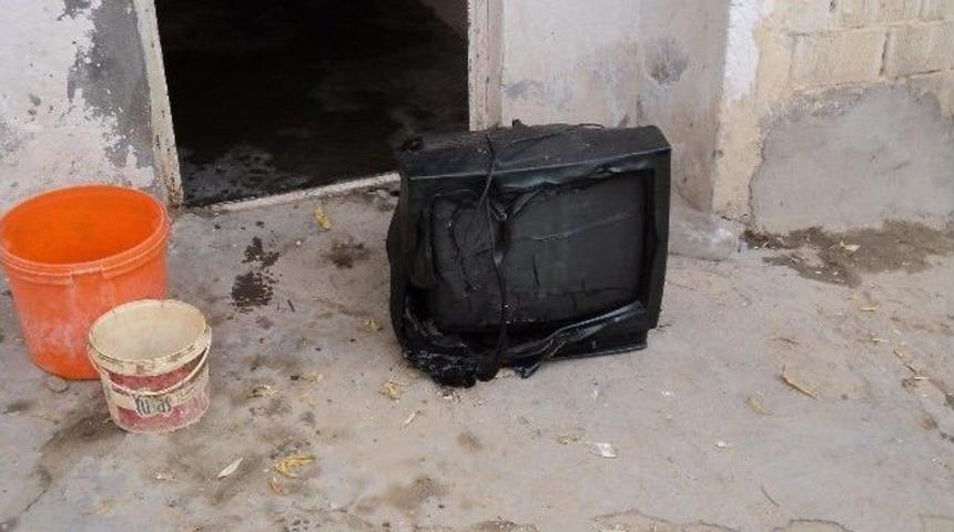 Silvan&rsquo;da &Ccedil;ıkan Yangın Paniğe Neden Oldu