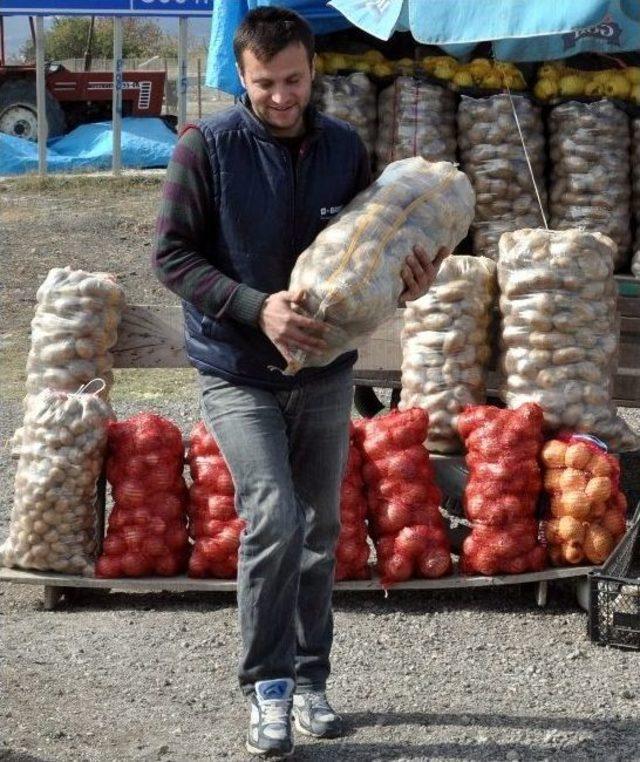 Bolu’da Patates Satışlarında Bayram Bereketi Yaşanıyor