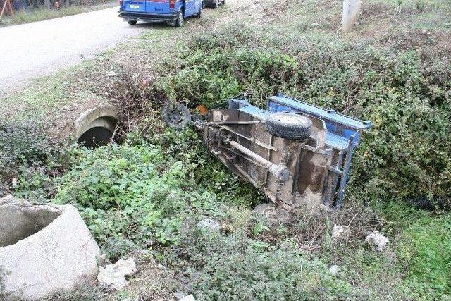 D&uuml;zce de Pat Pat Kazası: 1 Yaralı 1