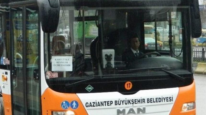 Gaziantepliler Bayram Boyunca Otob&uuml;s Ve Tramvaya &Uuml;cretsiz Bindi
