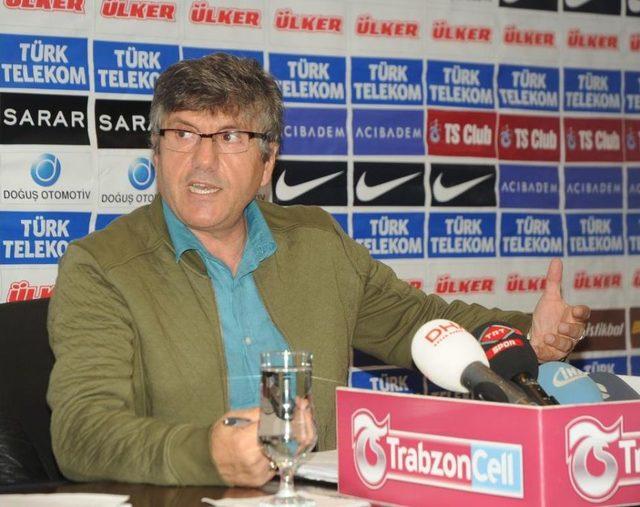 Trabzonspor Teknik Direktörü Akçay: