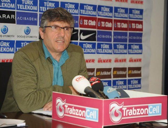 Trabzonspor Teknik Direktörü Akçay: