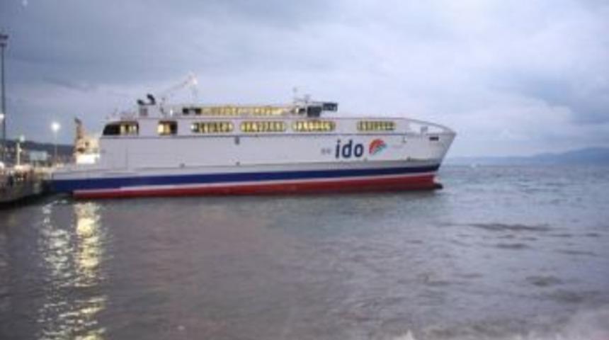 İdo Feribotu Hava Muhalefeti Nedeniyle Yenikapı&rsquo;ya Geri D&ouml;nd&uuml;