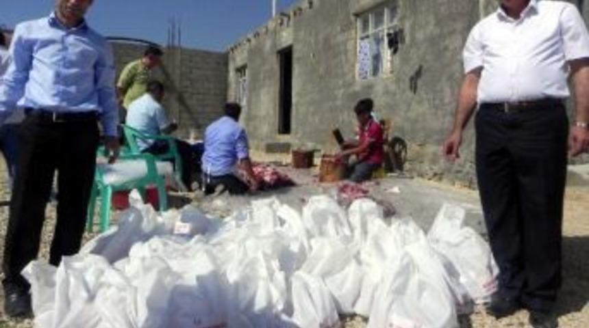 Nusaybin Kaymakamlığı Kurban Eti Dağıttı