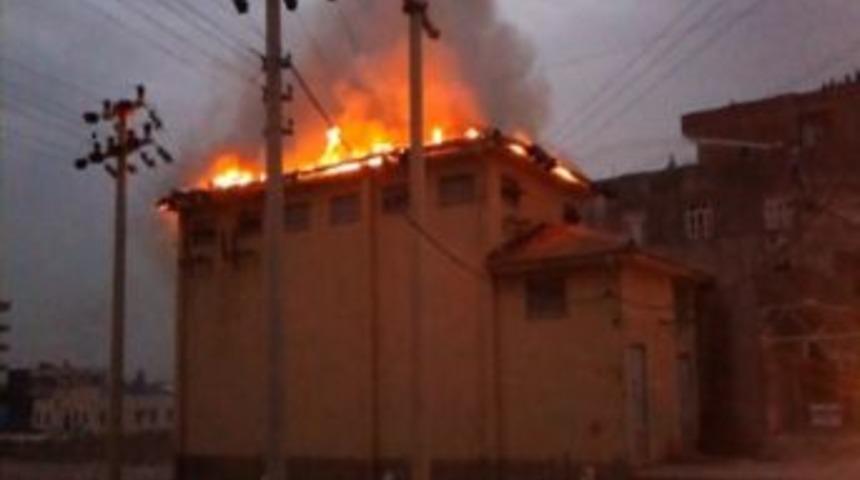 Trafo Binasında Yangın