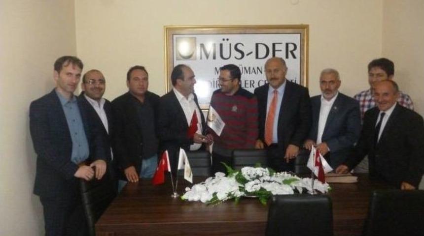 Milletvekili &Ouml;zbek M&uuml;s-der &Uuml;yesi Oldu