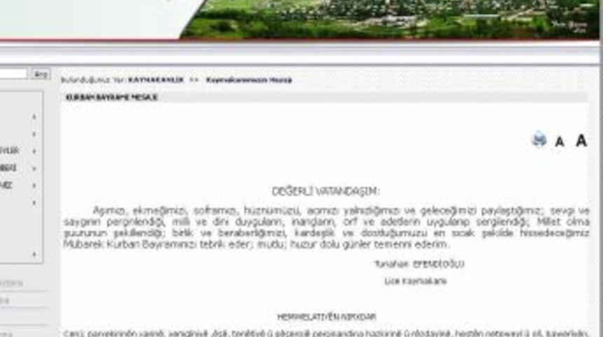 Kamuda K&uuml;rt&ccedil;e&rsquo;yi Ilk Kullanan Lice Kaymakamlığı Oldu