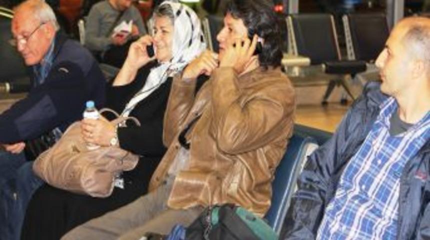 Ka&ccedil;ırılan Pilotların Yakınları İstanbul'a Geldi