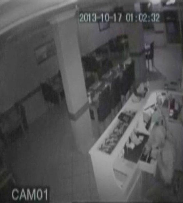 Hırsızların bayram mesaisi kameralara yakalandı 3