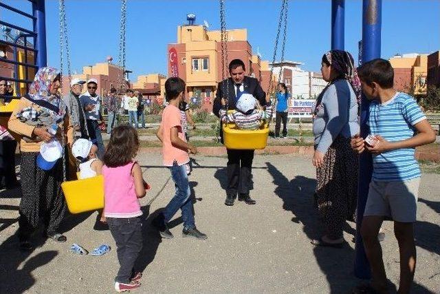 Buruk’ta Yapılan Sodes Parkı Hizmete Açıldı