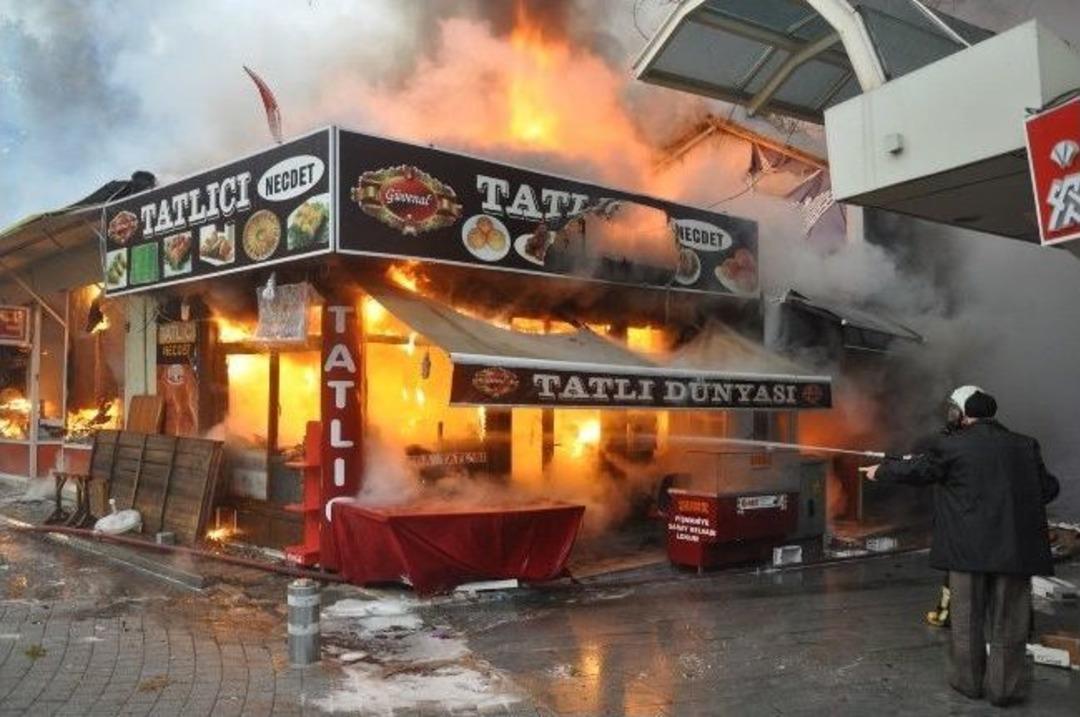 300 yıllık tarihi han yangınında sabotaj iddiası