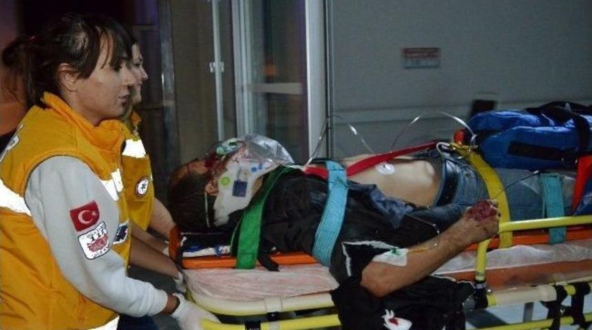 &Ouml;ren&rsquo;de Kaza: 4 Yaralı