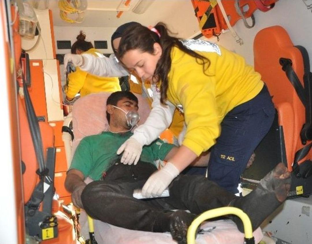 Soma'da Maden Ocağında Yangın: 1 &Ouml;l&uuml;, 27 Yaralı