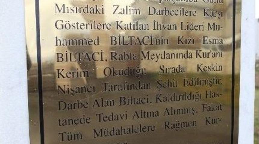 Yakutiye Belediyesi Esma&rsquo;nın Adını Parka Veriyor