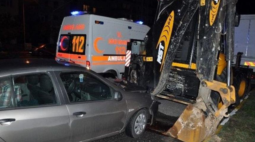 Kaza Yapmamak İ&ccedil;in Duran Kep&ccedil;eye &Ccedil;arptı