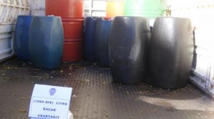Bir Ton Ka&ccedil;ak Mazot Ele Ge&ccedil;irildi