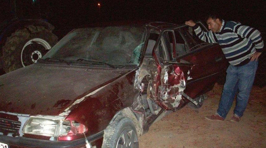 Kavak'ta Trafik Kazası: 7 Yaralı