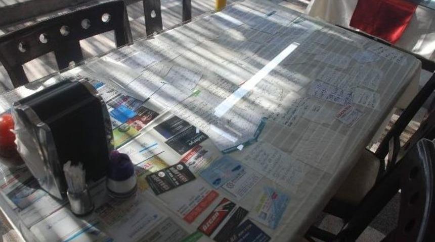 Ortaklar &Ccedil;&ouml;pşişinin Tadı Masalara Kazındı