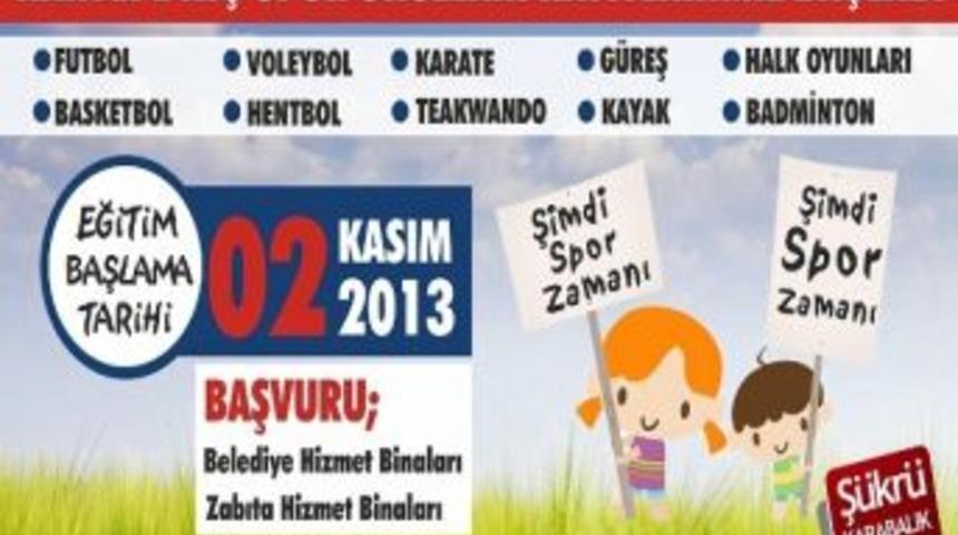 Kartepe'de "şimdi Spor Zamanı"