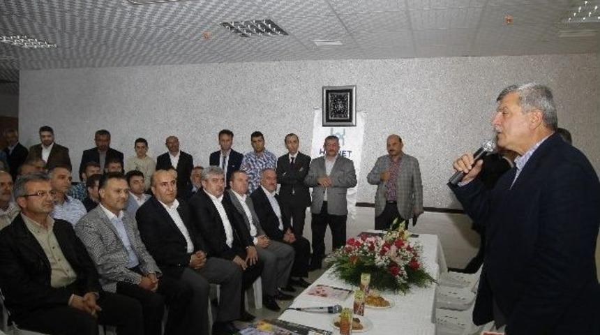 Başkan K&ouml;şker'den Semerkant K&uuml;lt&uuml;r Merkezi'nde Hizmet Sunumu