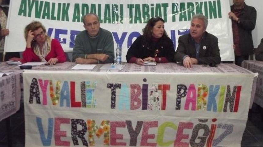 Ayvalık&rsquo;ta Yeni Tabiat Parkı Revizyon Planına Tepki