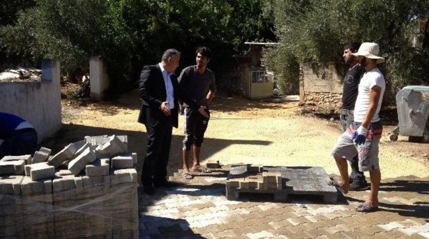 Turgut'ta &Uuml;st Yapı &Ccedil;alışmaları Devam Ediyor