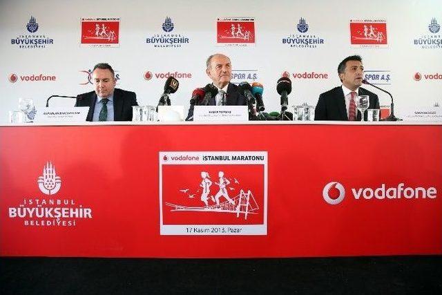 35. Vodafone İstanbul Maratonu'nun Tanıtım Toplantısı Yapıldı