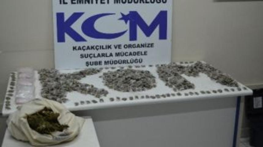 Kırıkale&rsquo;de Ş&uuml;pheli Ara&ccedil;tan Esrar &Ccedil;ıktı