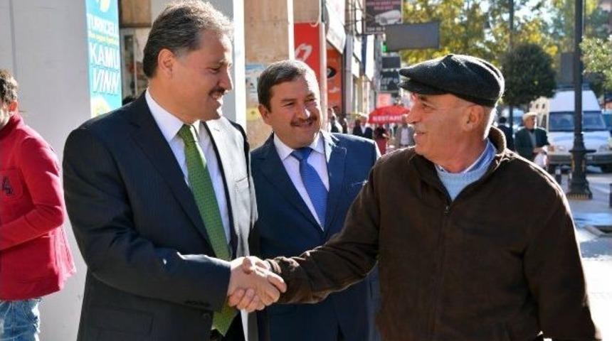 Malatya Belediye Başkanı Ahmet &Ccedil;akır&rsquo;dan Esnaf Ziyareti