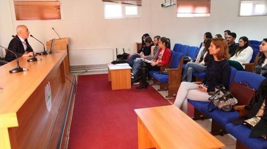 Ziraat Fak&uuml;ltesi &Ouml;ğrencilerinden Tarım M&uuml;d&uuml;rl&uuml;ğ&uuml;ne Ziyaret