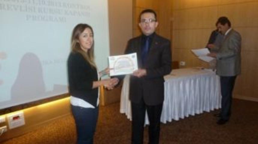 Kontrol G&ouml;revlisi Kursu Sona Erdi