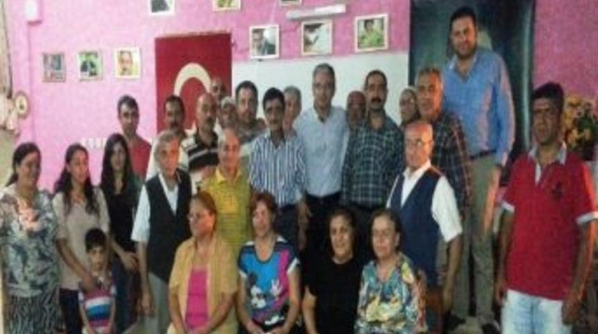 Chp'li Akpınar, Alevi-bektaşi K&uuml;lt&uuml;r Derneğini Ziyaret Etti