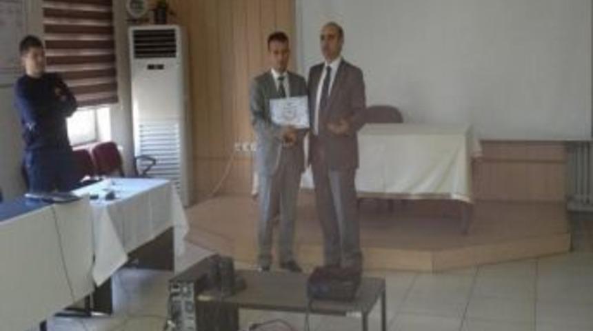 Umke Personeline Teşekk&uuml;r Belgesi