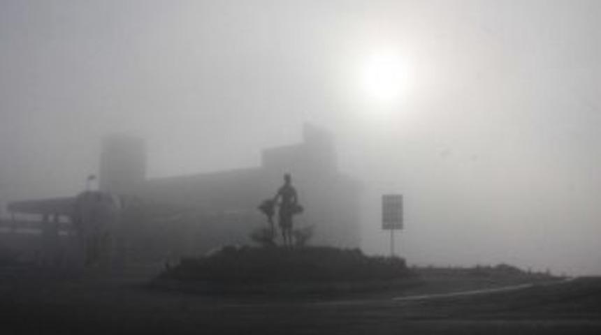 Edirne'de Yoğun Sis