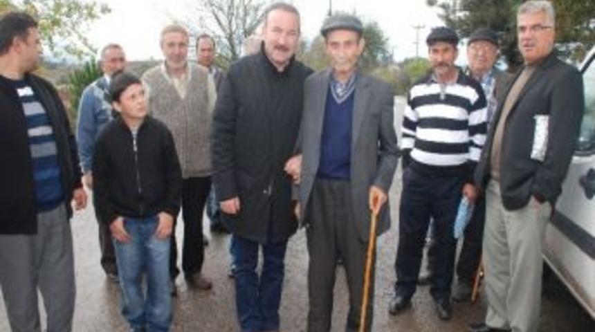 Başkan Doğan'ın K&ouml;y Ziyaretleri S&uuml;r&uuml;yor