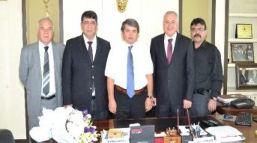 Sevim&ccedil;ok&rsquo;tan Kaymakam Tuncer&rsquo;e Ziyaret