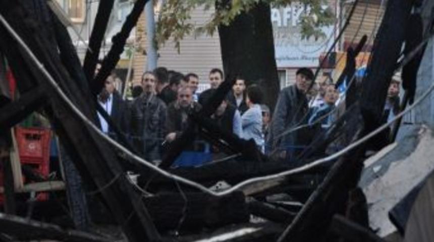 Yanan Tarihi Hanın Kamulaştırılması G&uuml;ndemde