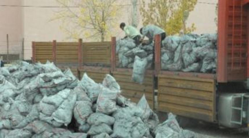 Elbistan'da K&ouml;m&uuml;r Dağıtımı Başladı