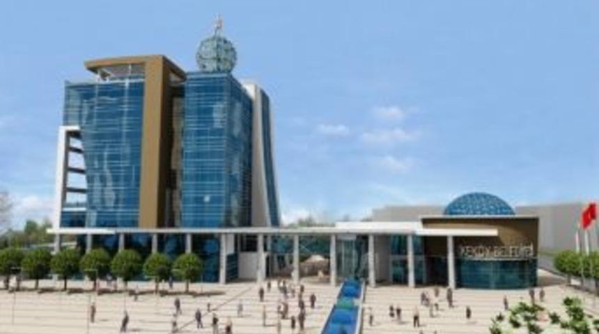 Tekkek&ouml;y Belediyesi Yeni Hizmet Binasının Temeli Atılıyor