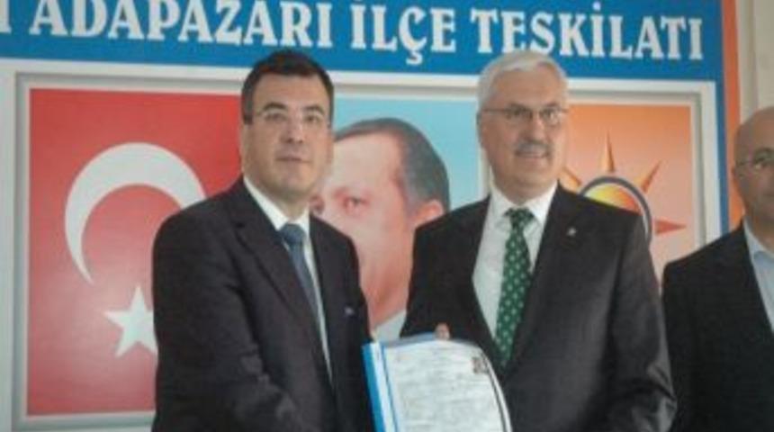 Sakarya İl Genel Meclisi Başkanı Oktay Yıldırım Aday Adaylığı Başvurusunu Yaptı