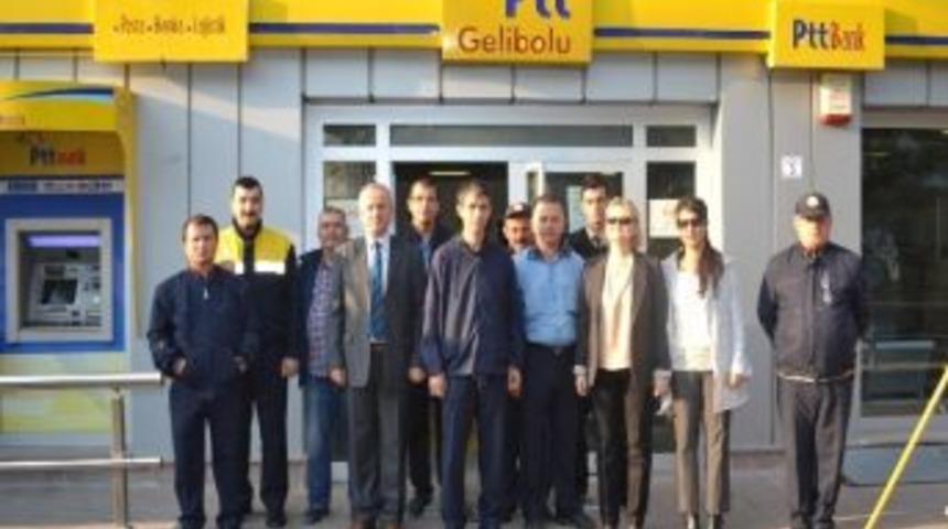 Ptt'nin 173 Kuruluş Yıld&ouml;n&uuml;m&uuml; Gelibolu'da Kutlandı
