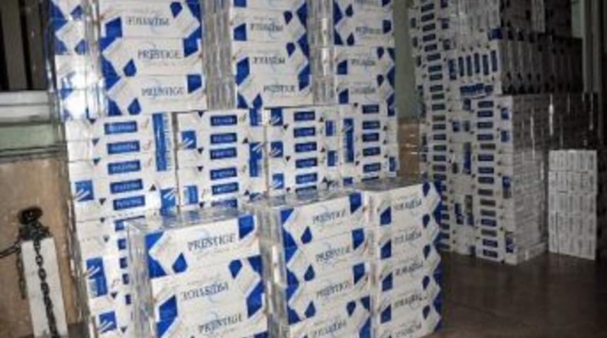 Suşehri’nde 4 Bin Paket Kaçak Sigara Ele Geçirildi