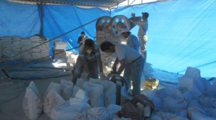 Batman'da &Uuml;retilen Roma Harcı Ile Tarihi Eserler Hayat Buluyor