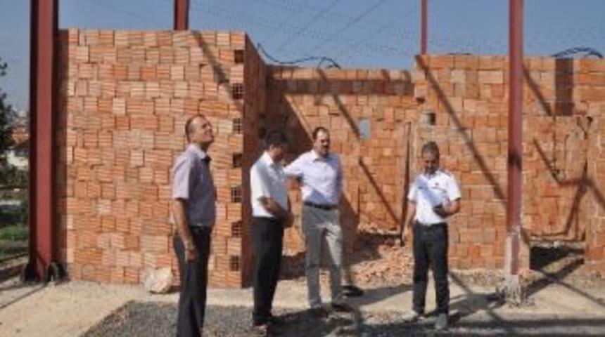 Başiskele Spor Salonu İnşaatı Devam Ediyor