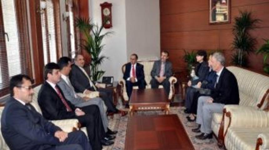 Ptt Heyetinden Vali Kaban&rsquo;a Ziyaret