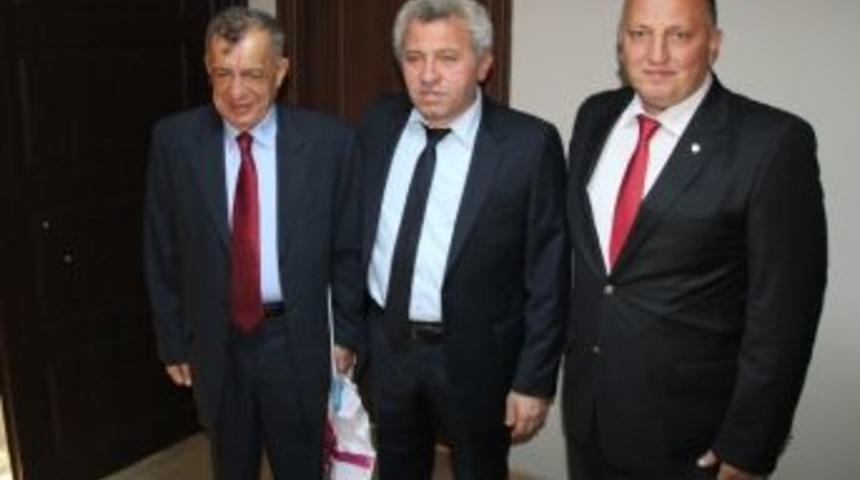 Ereğli Deniz Ticaret Odası Başkanı Erdem, Demir'i Ziyaret Etti