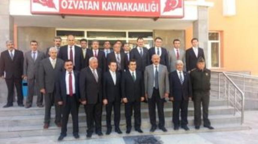 Vali Orhan Düzgün Özvatan İlçesini Ziyaret Etti