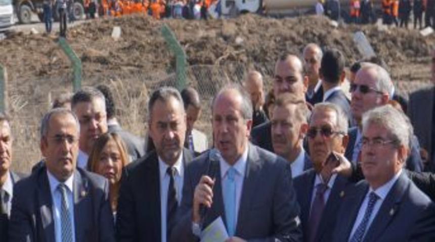 İnce: ODT&Uuml;'ye 500 Puanla Girilir, Başbakan Ve G&ouml;k&ccedil;ek 500 Iş Makinesiyle Girdi