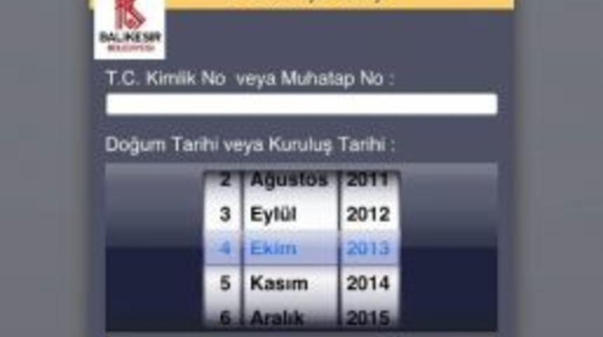 Balıkesir'de Belediye Hizmetleri Artık Cepte