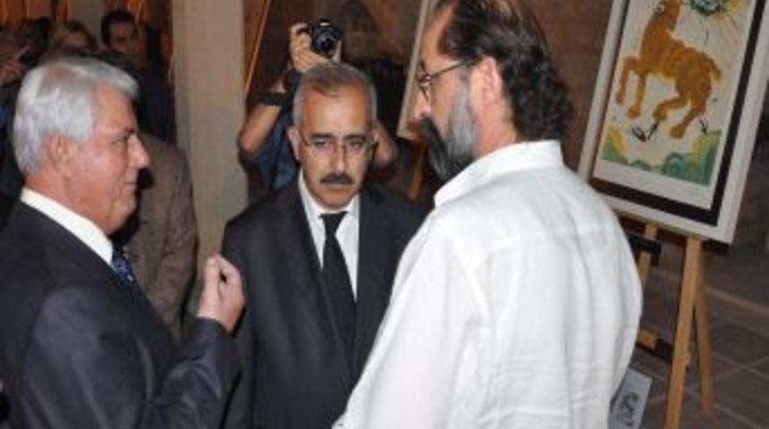 Kervansarayda Salvador Dali&rsquo;nin Eserlerinin Yer Aldığı Sergi A&ccedil;ıldı